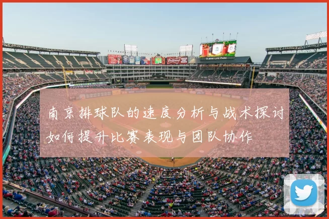 南京排球队的速度分析与战术探讨如何提升比赛表现与团队协作